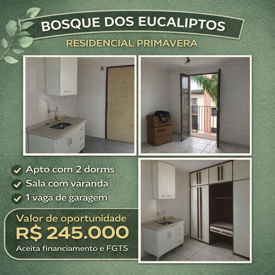Apartamento - Venda - Bosque Dos Eucaliptos - São José dos Campos - SP